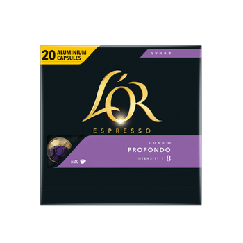 L'OR Lungo Profondo Koffiecups 20 Stuks à 5.2 g (4028582)