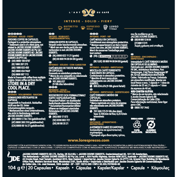 L'OR Lungo Profondo Koffiecups 20 Stuks à 5.2 g (4028582)