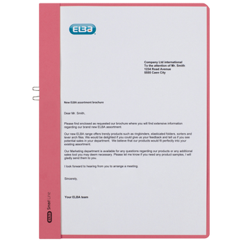 ELBA 36450RO Klemmap A4 23,7 x 0,5 x 30,9 cm 80 g/m² (36450 RO)