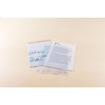 OXFORD L-map A4 Transparant PP (Polypropeen) 130 micron 100 Stuks à 100 (76452/400005475)