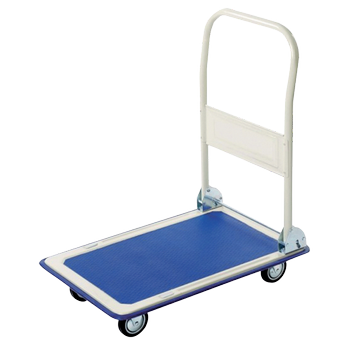 VISO Transportwagen RMC740 Inklapbaar Staal 47,5 x 83 x 73 cm Blauw, zilver (RMC 740)