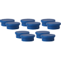 VIKING Magneten Blauw 1,1 kg draagkracht 20 mm 10 Stuks