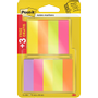 POST-IT Indexen Rechthoekig 1,5 x 5 cm Kleurenassortiment 670P63 9 Stuks à 100 Strips