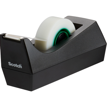 SCOTCH plakbandhouderset Scotch Magic C38 zwart 19 mm (B) x 0,033 m (L) kleine kern (9001933C383)