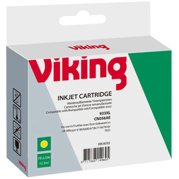 VIKING 933XL Compatibel HP Inktcartridge CN056A Geel (6904593)