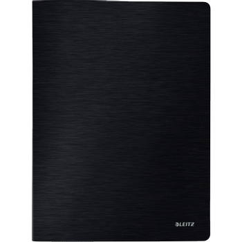 LEITZ Style Showalbum A4 Satijn Zwart 20 hoezen (39580094)