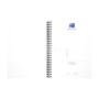OXFORD Office Essentials Schrijfblok A5 Geruit Spiraal gebonden Karton Zwart Niet geperforeerd 180 Pagina's 90 Vellen (100102565)