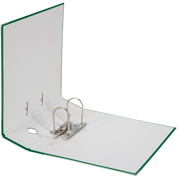 FALKEN PP-Color Breed Classeur A4 80 mm Groen 2 Ringen Karton, PP (Polypropeen) (9984055)