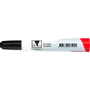 VIKING WBM2,5 Niet-permanent Whiteboard-marker Zwart Medium Ronde punt 1 - 2,5 mm