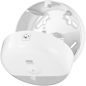 Tork T9 SmartOne Mini Toiletpapierdispenser Kunststof Wit (681000)