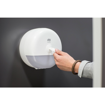 Tork T9 SmartOne Mini Toiletpapierdispenser Kunststof Wit (681000)