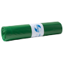 DEISS LDPE Premium Gemiddeld gebruik Vuilniszakken 120 l Groen PE (polyethyleen) 37 micron 25 Stuks