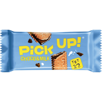 Pick Up! Choco & Milk Chocolade Koekjes 28 g 24 stuks (27670)