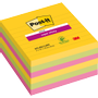 POST-IT Rio de Janeiro Super Sticky Notes 101 x 101 mm Kleurenassortiment Vierkant Gelinieerd 6 Stuks à 90 Vellen