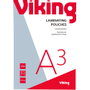 VIKING Lamineerhoes A3 Glanzend 75 micron (2 x 75) Transparant 25 Stuks