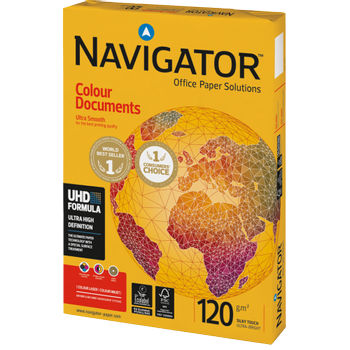 Navigator Colour Documents A3 Kopieerpapier 120 g/m² Glad Wit 500 Vellen (104907)