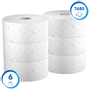SCOTT Control Recycled 100% Toiletpapier 2-laags 8569000 6 Rollen à 1280 Vellen (8569000)
