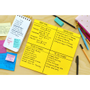 POST-IT Super Sticky Notes 279 x 279 mm Geel Vierkant Blanco 30 Vellen (76308931971)