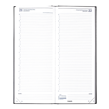 Brepols Saturnus lang Lima Agenda 2026 1 Dag per pagina Duits, Engels, Frans, Nederlands Blauw 0, 111, 1255, 06, 6, 0 (0.111.1255.06.6.0)