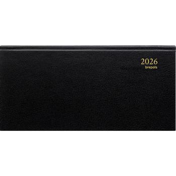 Brepols Breprint Lima Zakagenda 2026 1 Week per 2 pagina's Duits, Engels, Frans, Italiaans,  Nederlands,  Spaans Zwart 0, 074, 1255, 01, 6, 0 (0.074.1255.01.6.0)