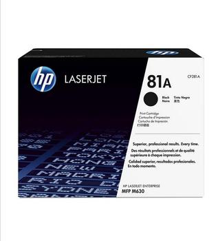 HP 81A svart original LaserJet tonerkassett (CF281A)