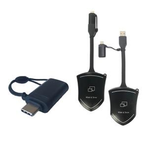 Kindermann Klick & Show USB-C Cap - USB-C adapteri Wifi lähettimeen (7488000304)