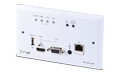 CYP 5-Play HDBaseT Transmitter - VGA/HDMI Wallplate (inc. PoH & single LAN, up to 100m (PUV-1602TXWP)