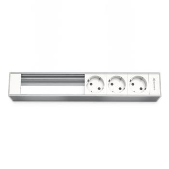 Kindermann Module holder - 6-slot alu - 3 sähkö (7449000303)