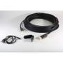 Kindermann HDMI hybridi (AOC) 4K60 kaapeli, irrotettava HDMI liitin - 50 m (5809006150)