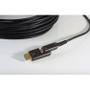 Kindermann HDMI hybridi (AOC) 4K60 kaapeli, irrotettava HDMI liitin - 50 m (5809006150)