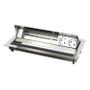 Kindermann CablePort standard² - 6-slot teräs - 2 sähkö (7492000062)
