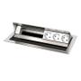 Kindermann CablePort standard² - 6-slot teräs - 3 sähkö (7492000063)