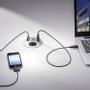 Kindermann CablePort table² - Pöytäkaivo sähkö-, USB-, HDMI- ja Cat-6 liittimillä (7449000040)