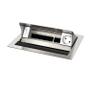 Kindermann CablePort standard² - 4-slot teräs - 1 sähkö (7492000051)