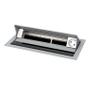 Kindermann CablePort standard² - 6-slot RAL 9006 - 1 sähkö (7492000081)