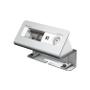 Kindermann CablePort desk² - 4-slot alu - 1 sähkö, 1 tupla USB lataus (7430000151)