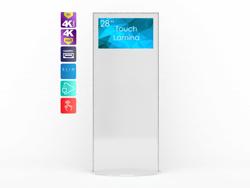 SWEDX Touch Lamina 28inc Totem - White - Tyylikäs valkoinen kosketus toteemi sisäkäyttöön (SWLT-28K8-A1)