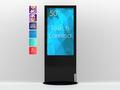 SWEDX Touch Lamina 50inc 4K Totem Black - Tyylikäs musta kosketus toteemi sisäkäyttöön