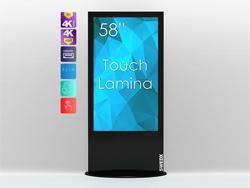 SWEDX Touch Lamina 58inc 4K Totem - Musta 4K kosketustoteemi (SWLT-58K8-A2)