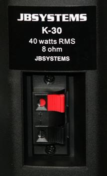 JB Systems K-30/ Black (1 pair) (B00672)