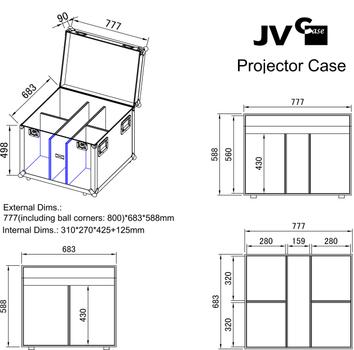 JV Case PROJECTOR CASE (B03253)