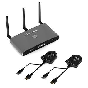 Kindermann Klick & Show K-FX HDMI Kit - Langaton esitysjärjestelmä BYOM ja 2 kpl HDMI lähetintä (7488000342)