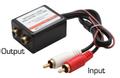 Hall Technologies Stereo Audio Ground-Loop Isolator - Stereo Audio Ground-Loop Isolator & Filter with RCA Connectors