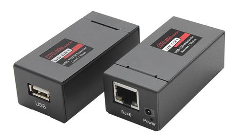 Hall Technologies USB Extender on CAT6 Cable to 150m (500 feet) - USB Extender on CAT6 Cable to 150m (500 feet) (U2-DR1)
