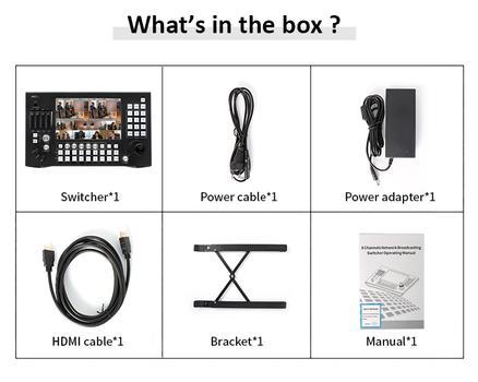 Kato Vision NDI PTZ Camera Controller/ Switcher - (KT-KD30N)