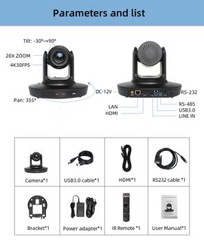 Kato Vision 4K Kääntöpääkamera (KT-UH45GH)