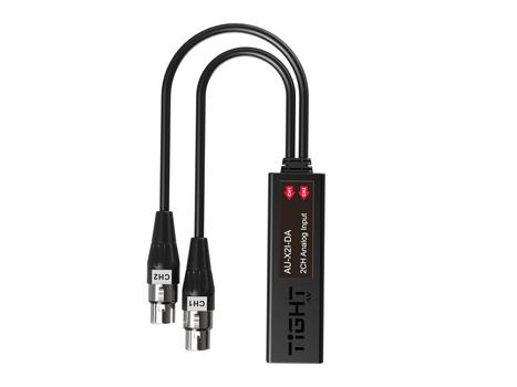 TightAV DANTE 2-CHANNEL XLR INPUT ADAPTER (AU-X2I-DA)