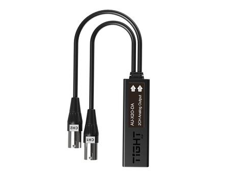 TightAV AU-X2O-DA  | Dante-adapter,  2 x XLR Out (HW2) (AU-X2O-DA)