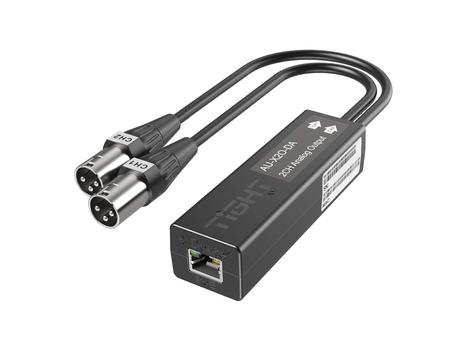 TightAV AU-X2O-DA  | Dante-adapter,  2 x XLR Out (HW2) (AU-X2O-DA)