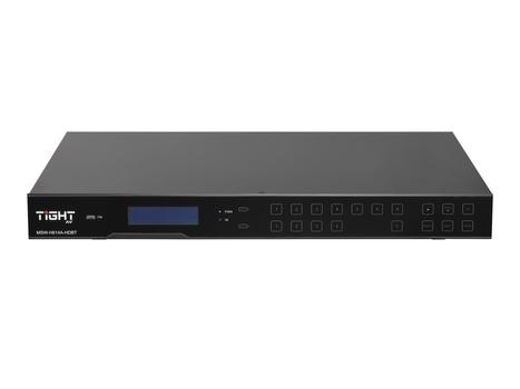 TightAV MSW-H614A-HDBT | 6x4+2 4K60 HDMI 2.0  matrix switch with HDBaseT (MSW-H614A-HDBT)